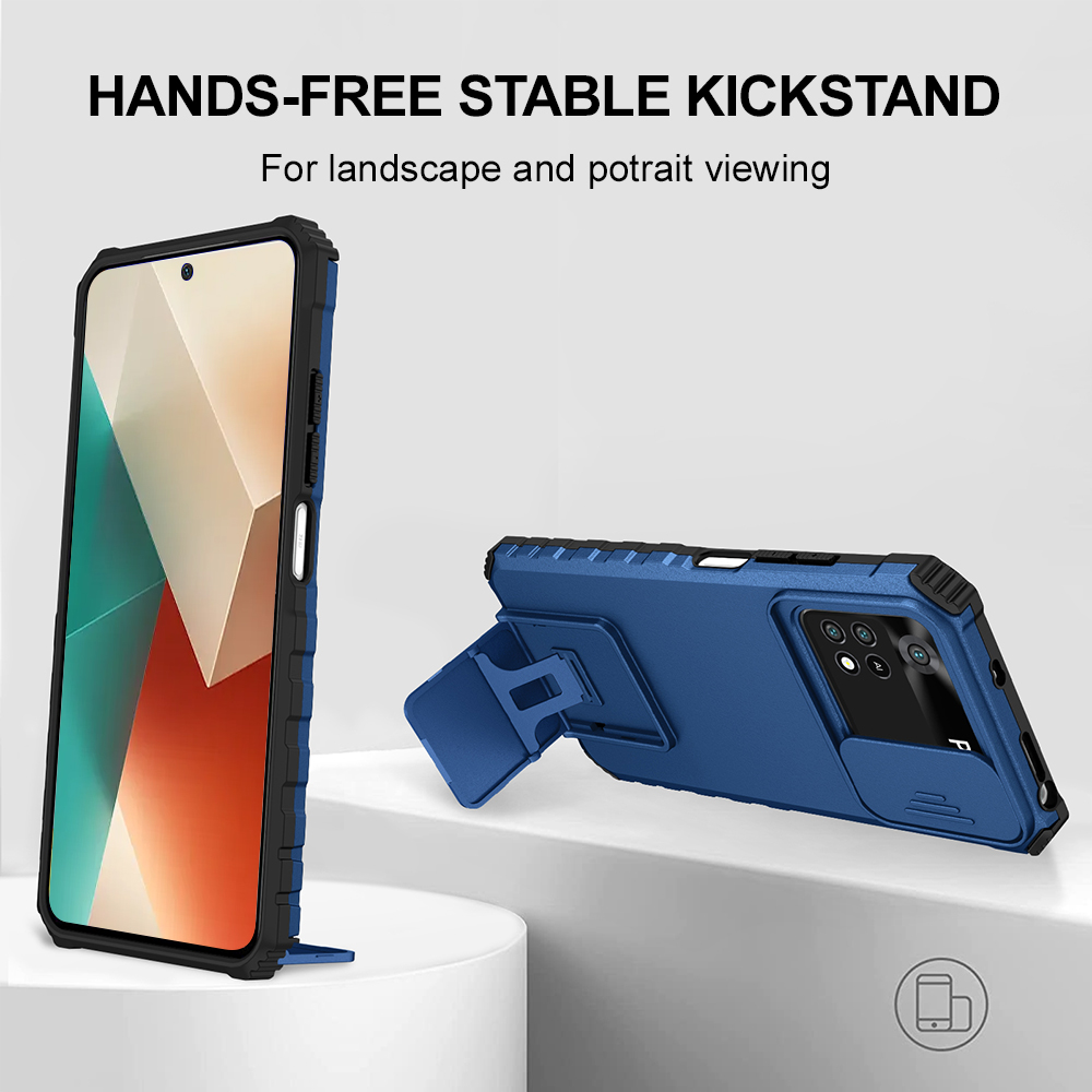 Camera Leather Case - Xiaomi 11T Pro Lite İçin Darbeye