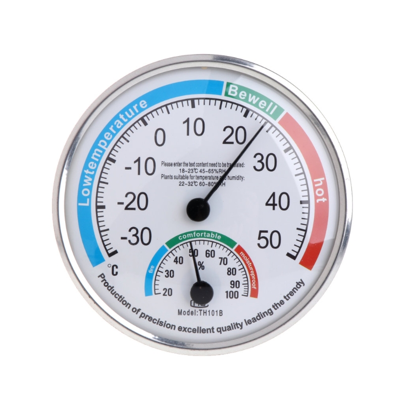 Analog Meter Gauge - Taşınabilir Analog Termometre Higrometre Sıcaklık Nem