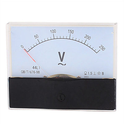 Analog Meter Gauge - 44L1 AC 0-250V Analog Panel Voltmetre