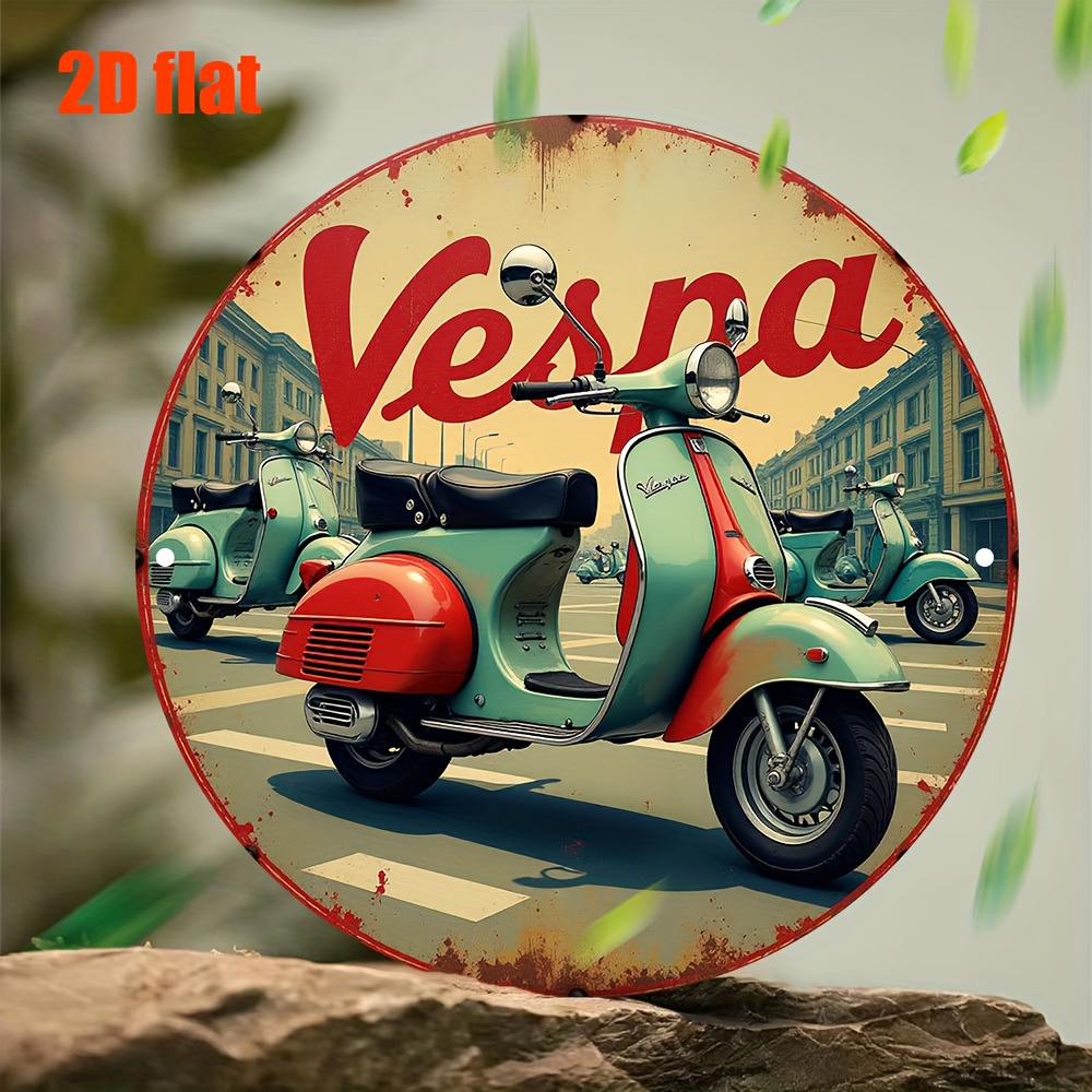 Vintage Collectible Signs - 2D Düz, 2D Düz Retro Vesna
