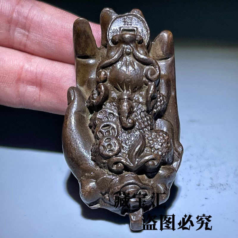Vintage And Collectible Items - Eski Koleksiyon Antika Pirinç Şanslı Pixiu