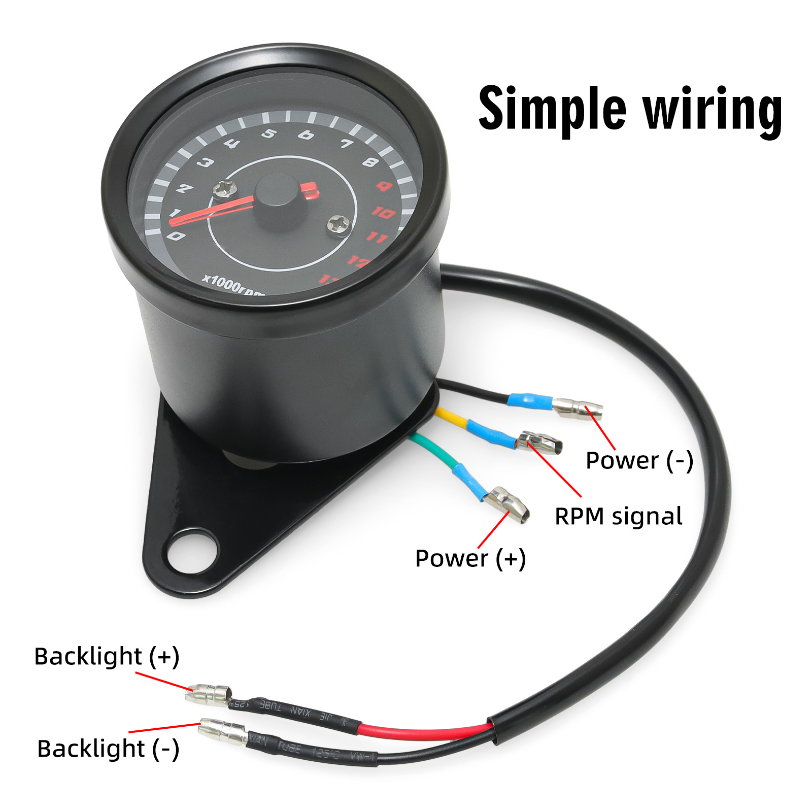 13000 RPM Metre Evrensel Scoot - Analog Meter Gauge incelemesi ve fiyatı
