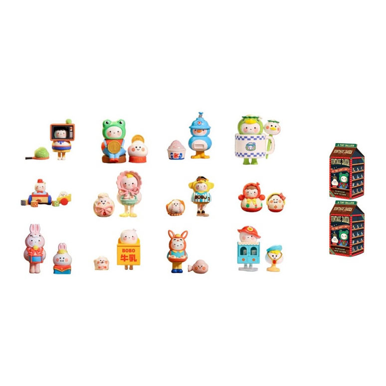 POP MART Bobo&Coco Vintage Gen - Vintage Collectible Stores incelemesi ve fiyatı