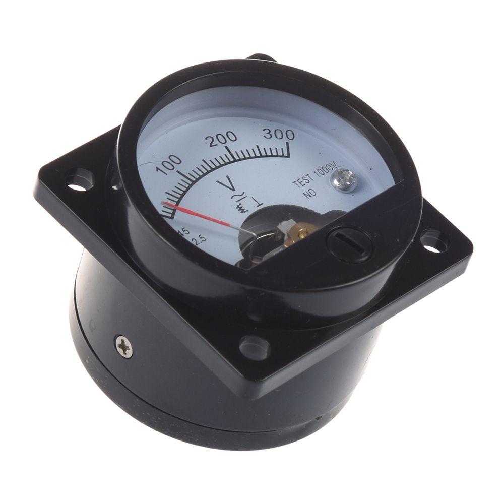 Siyah 0-300V Akım Voltmetre Pa - Analog Meter Gauge incelemesi ve fiyatı