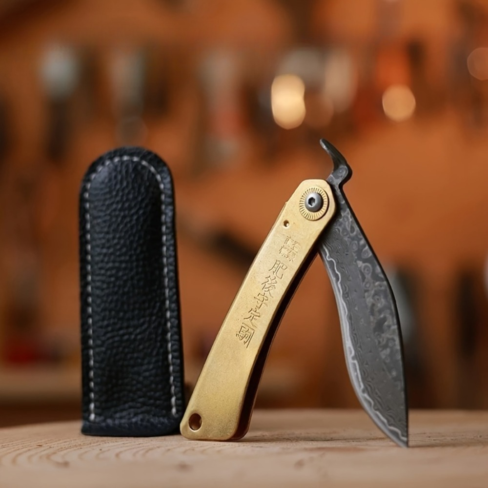 Antik Pirinç Saplı Katlanır Ce - Vintage Collectible Pocket Knives incelemesi ve fiyatı
