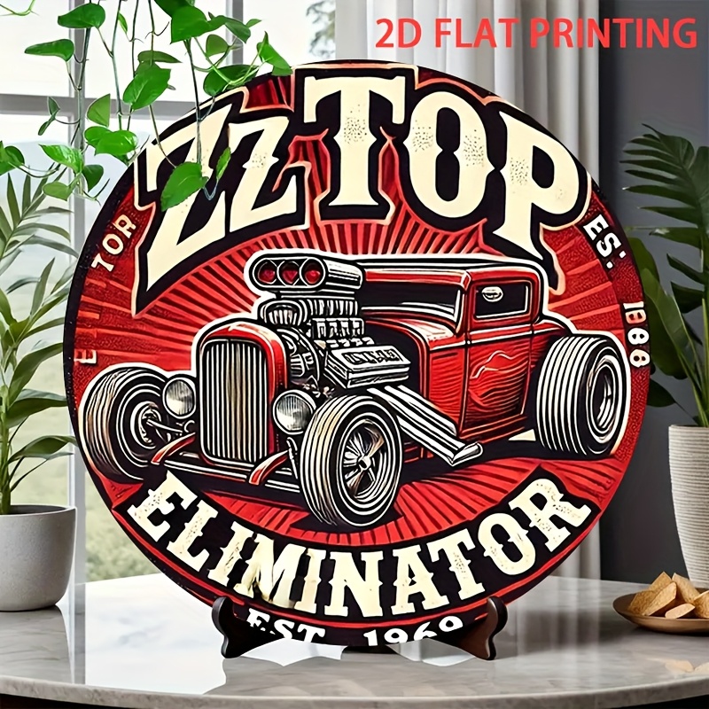 2D Düz, 1 adet ZZ Top Eliminat - Vintage Collectible Signs incelemesi ve fiyatı