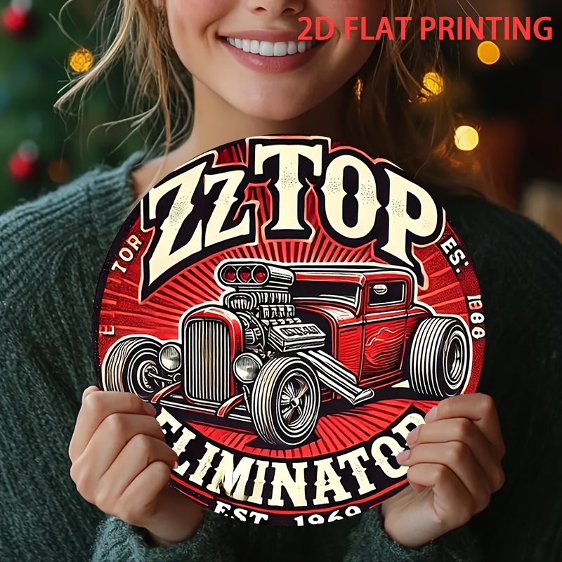 2D Düz, 1 adet ZZ Top Eliminat - Vintage Collectible Signs incelemesi ve fiyatı