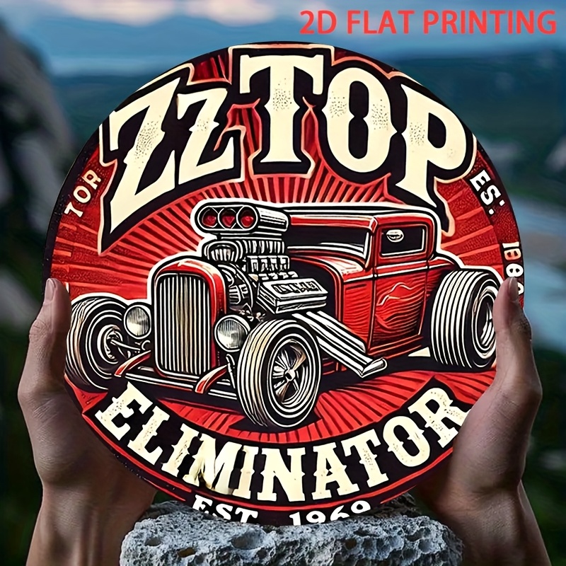 2D Düz, 1 adet ZZ Top Eliminat - Vintage Collectible Signs incelemesi ve fiyatı