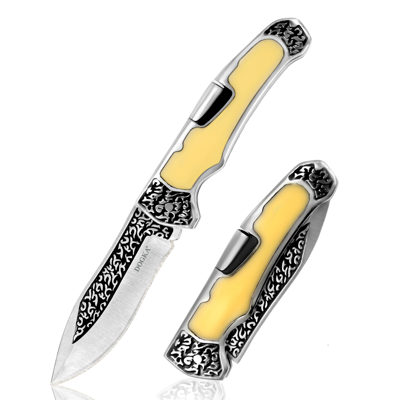 Vintage Oymalı Katlanır Cep Ti - Vintage Collectible Pocket Knives incelemesi ve fiyatı