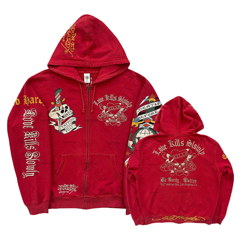 Amerikan Gotik Ro Skull Bones  - Vintage Zip Hoodie incelemesi ve fiyatı