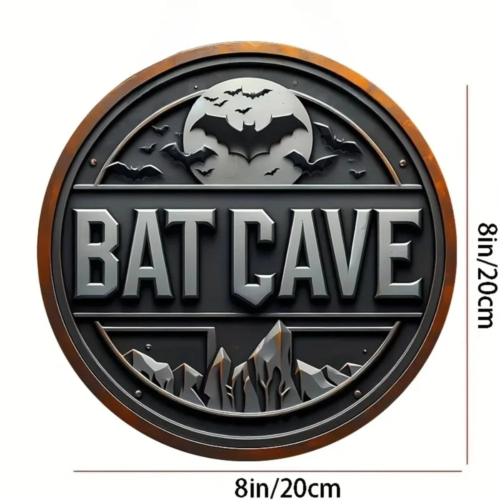Vintage Batcave Metal Tabelası - Vintage Collectible Signs incelemesi ve fiyatı