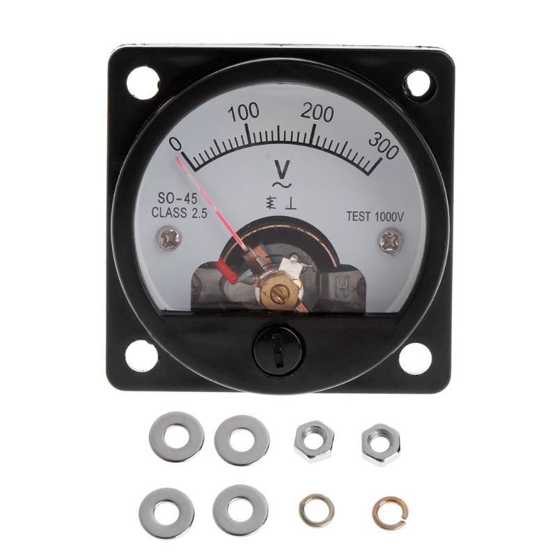 Voltmetre SO-45 AC 0-300V yuva - Analog Meter Gauge incelemesi ve fiyatı