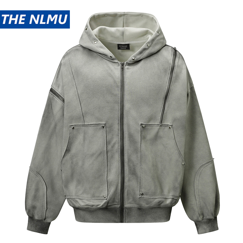Erkekler Vintage Kapşonlu Ceke - Vintage Zip Hoodie incelemesi ve fiyatı
