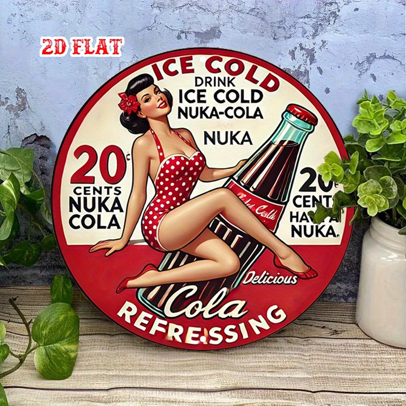 2D Düz, 1 adet Retro Pin-Up 7. - Vintage Collectible Signs incelemesi ve fiyatı