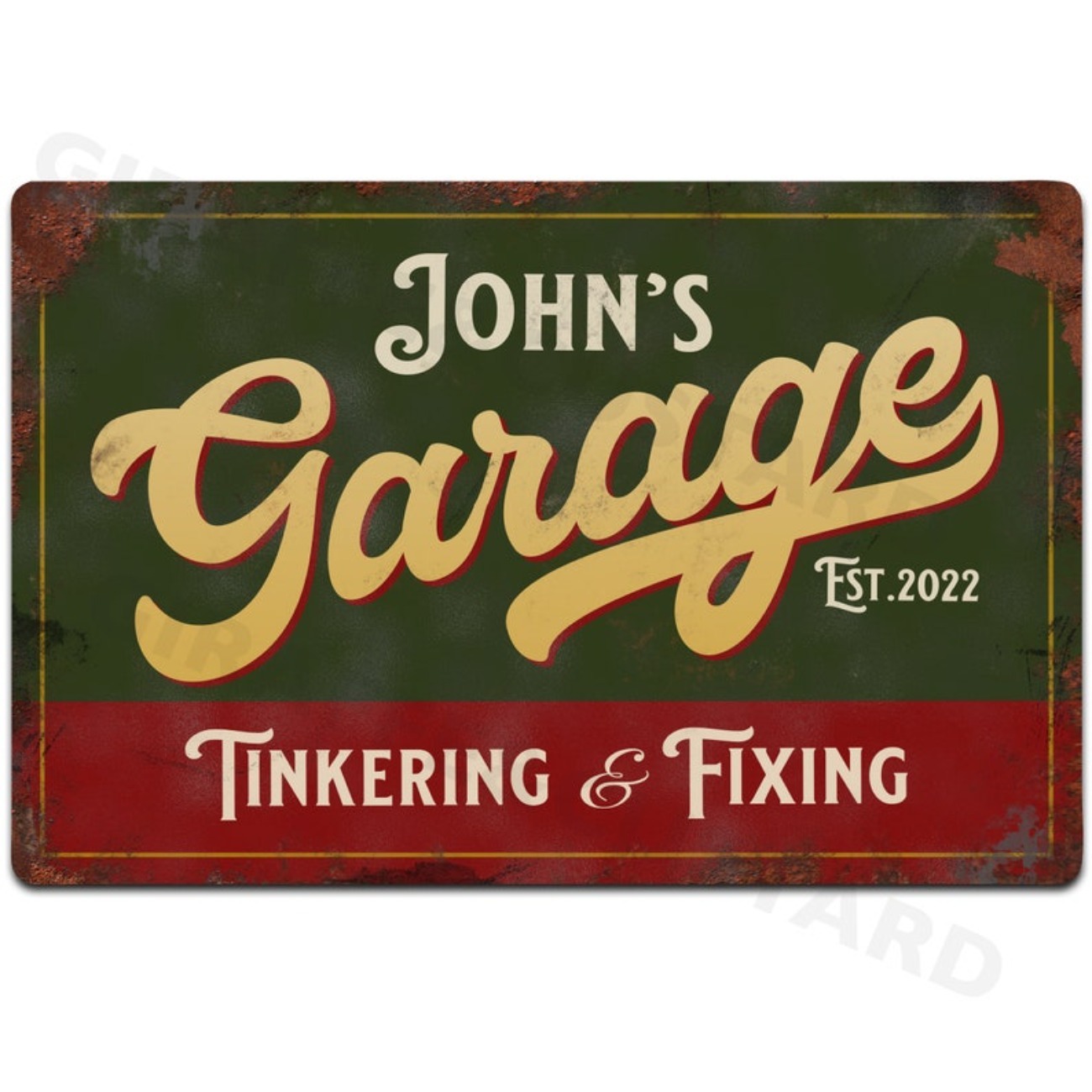 Özel Kişiselleştirilmiş Garaj  - Vintage Collectible Signs incelemesi ve fiyatı