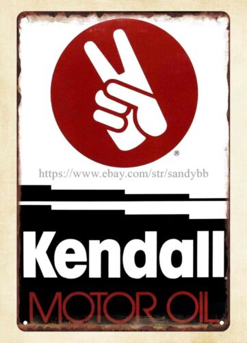 Kendall Motor Oil metal tabela - Vintage Collectible Stores incelemesi ve fiyatı