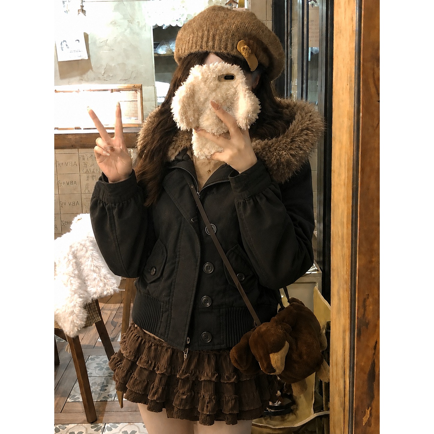 Amerikan Vintage Suni Kürk Yün - Vintage Zip Hoodie incelemesi ve fiyatı